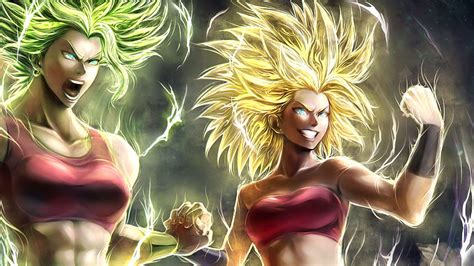 Caulifla Kale Dragon Ball Super Girls Anime Anime Superhero Girls Hd