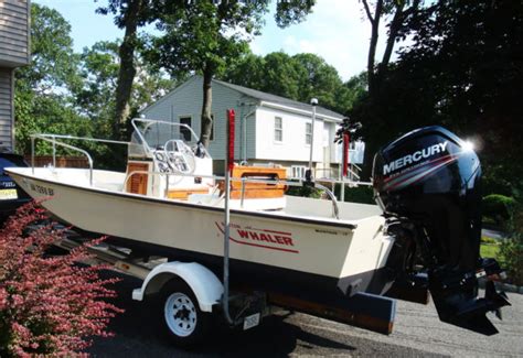 Beautiful Classic Boston Whaler Montauk With New 90 Hp Mercury