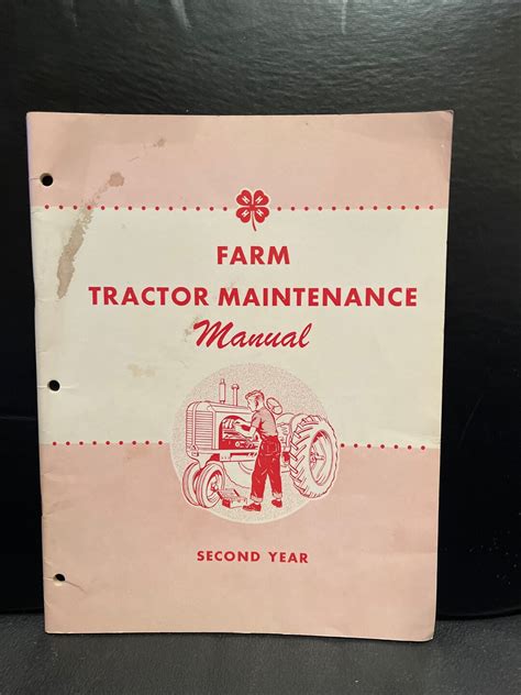 Farm Tractor Maintenance Manual - Etsy