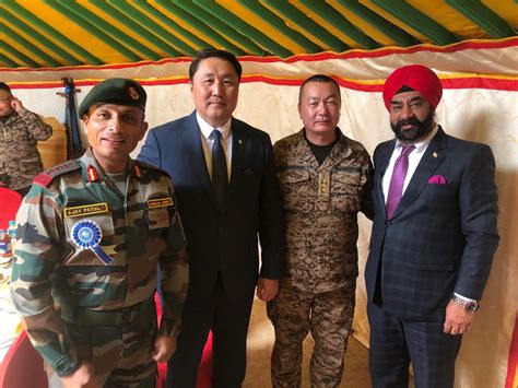 Indian Army Contingent Participates In The Khaan Quest Exercise