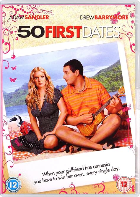 50 First Dates Dvd 2004 Uk Adam Sandler Drew Barrymore