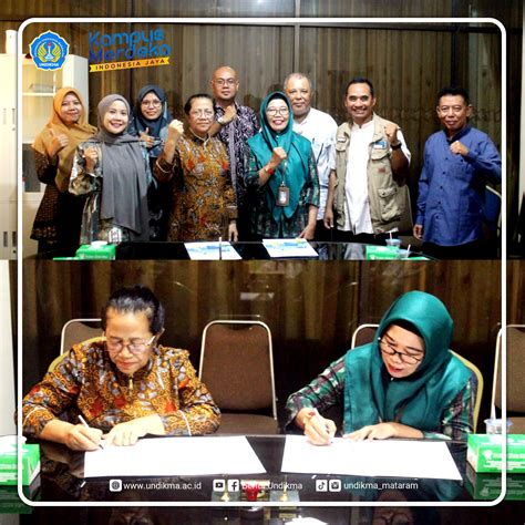 Penandatangan Kerjasama Universitas Pendidikan Mandalika Dengan Radio