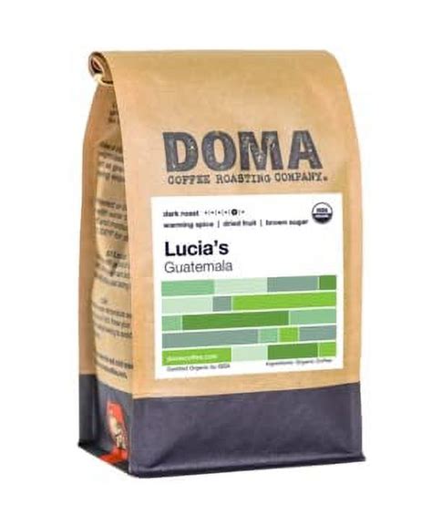 Doma Coffee Roasting Company Lucia S Organic Guatemala Dark Roasted