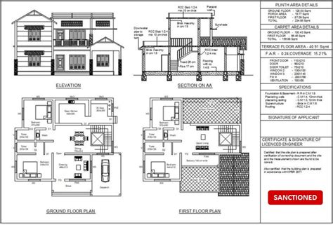 Construction Drawings Building Plan And Planning Permissions