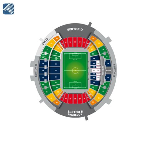 Red Bull Arena Leipzig Seating Plan | Elcho Table