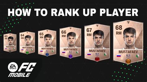 How To Rank Up A Player In Ea Fc Mobile Tutorial Ea Fc Mobile