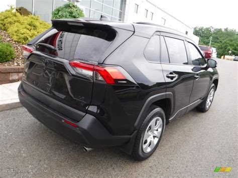 2019 Midnight Black Metallic Toyota Rav4 Le Awd 142289869 Photo 16