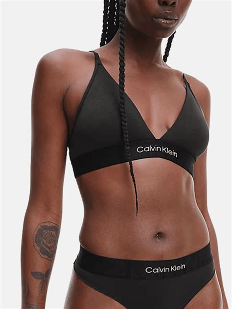 Calvin Klein Lght Lined Triangle Women S Underwear Nencini Sport