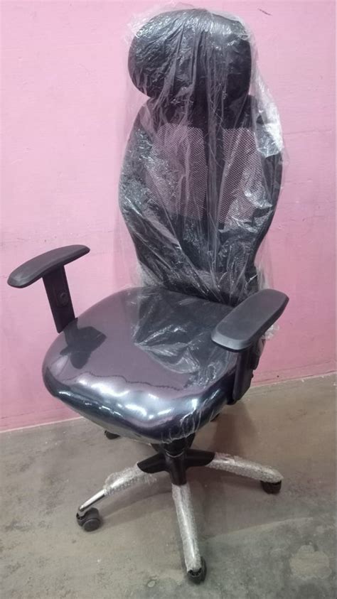 Fabric Pvc Optima Matrix High Back Office Chair For Sitting Black At