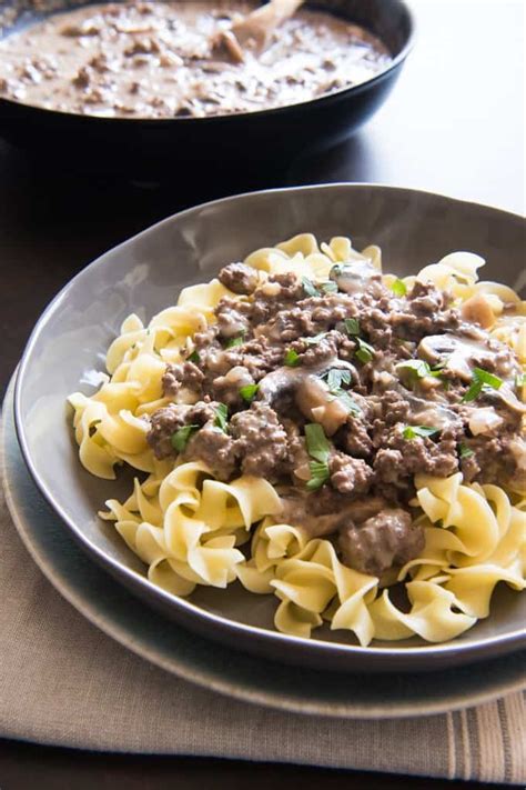 Simple Beef Stroganoff Without Cream Of Mushroom Soup