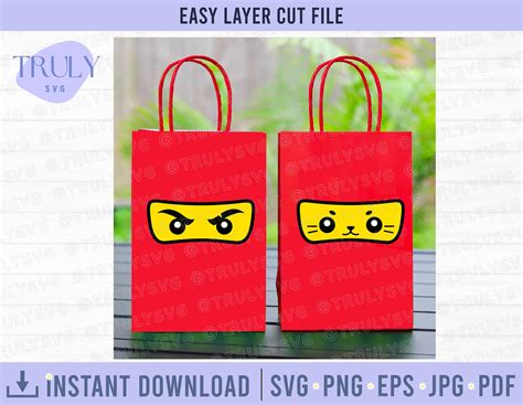 Ninja Party Favor Svg Ninja Svg Ninja Eyes Svg Ninja Eyes Etsy Canada