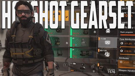 The Division Hotshot Gear Set Review And Showcase Youtube