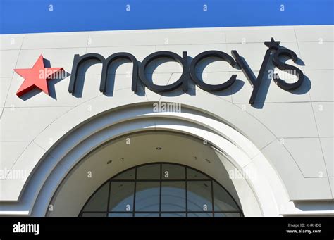 Macys Store At Bellis Fair In Bellingham Washington Stock Photo Alamy