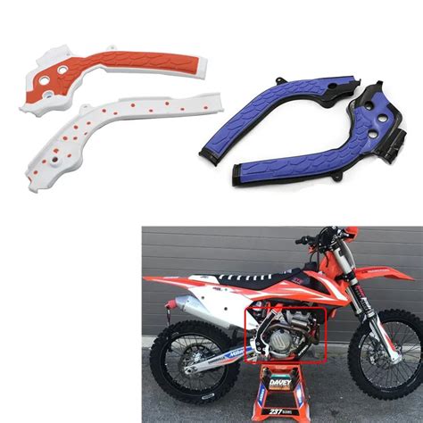 Motocross Engine Frame Guard Protector Protection Cover For KTM SXF EXC