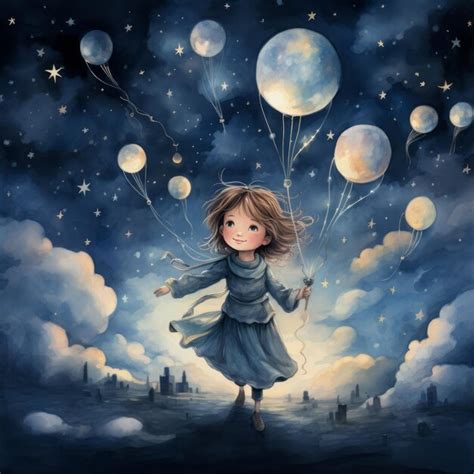 Premium Photo Dreamy Watercolor Illustration For A Storybook