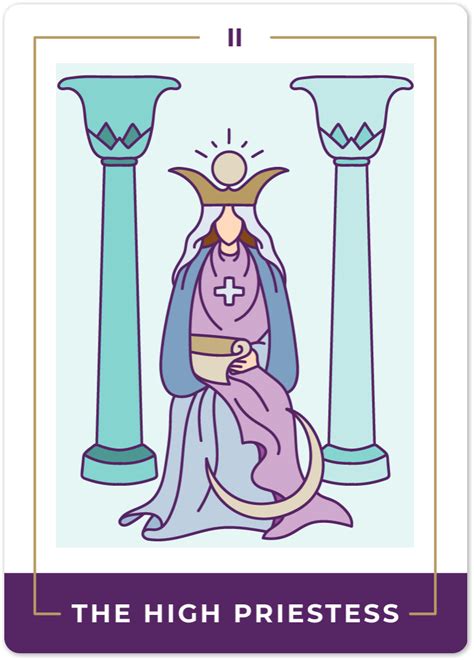 The High Priestess Tarot Card Meanings | Biddy Tarot