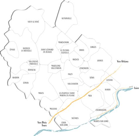 Les communes Communauté de Communes de Beauce Val de Loire