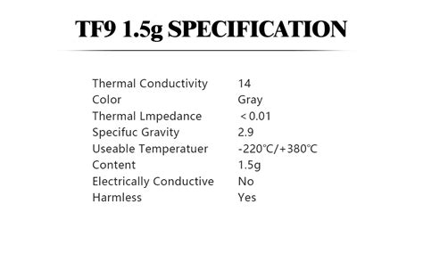 Amazon Thermalright Tf G Thermal Grease The High Performance