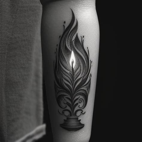 60 Candle Tattoo Ideas - TattooClue.com