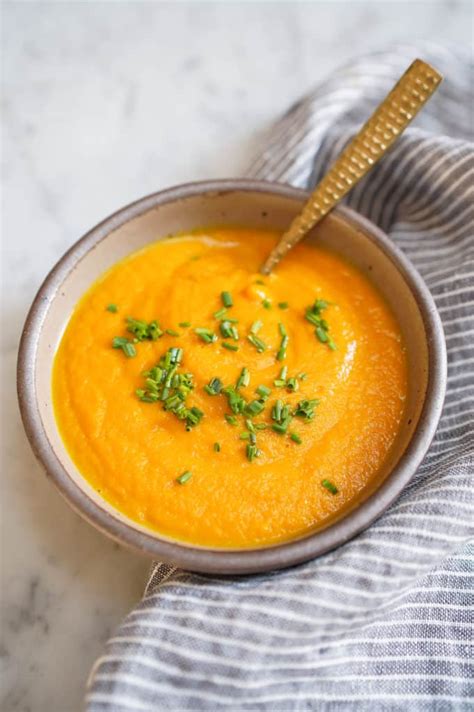 Instant Pot Carrot Ginger Soup Autoimmune Wellness