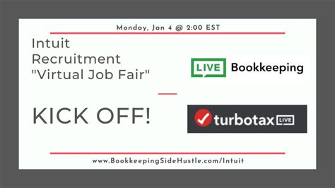 QuickBooks Live And TurboTax Live Virtual Job Fair KICK OFF YouTube