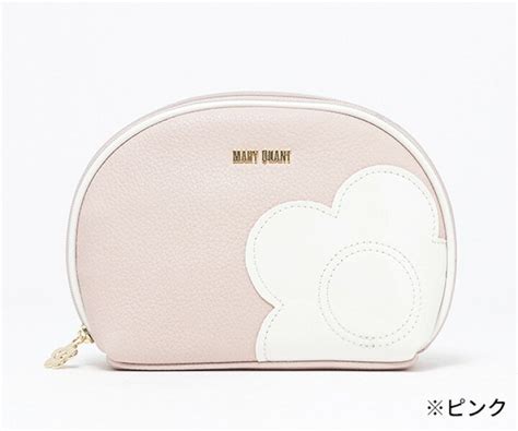 マリークワント シュリンクデイジーパッチ ラウンドポーチl Mary Quant★ Kirimajagaruda