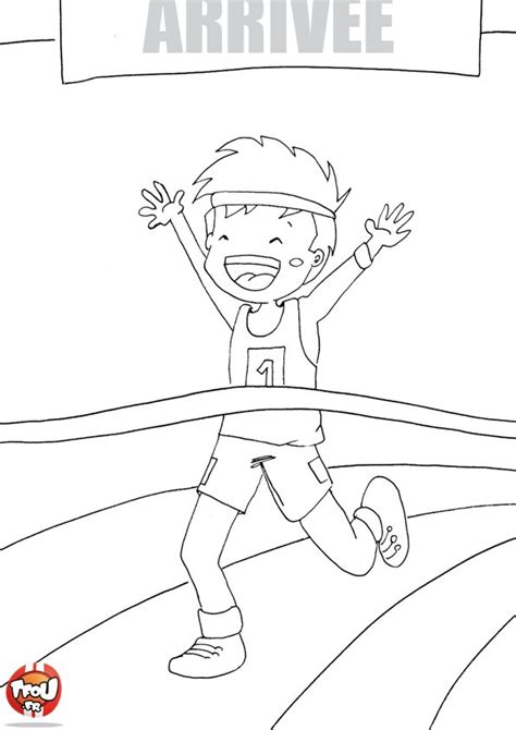 Coloriage Sport gratuit à imprimer