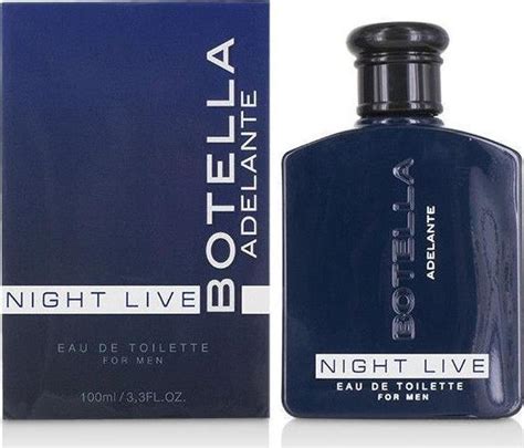 Cobeco Pharma Botella Adelante Night Live Eau De Toilette For Men 100ml