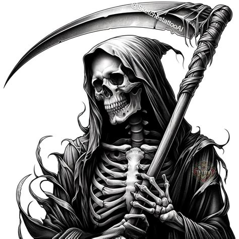 Pin By Macy Witt On Tattoo Ideas In 2024 Grim Reaper Tattoo Grim