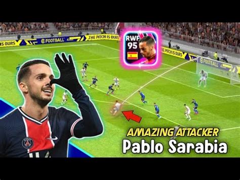 Pablo Sarabia 🇪🇸 Amazing Attacker Card Review - Goals - Skills - Really ...