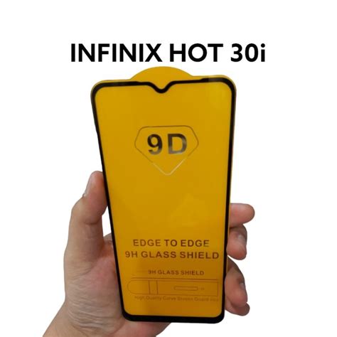 Jual Tempered Glass INFINIX HOT 30i 6 56 Anti Gores Kaca Full Layar