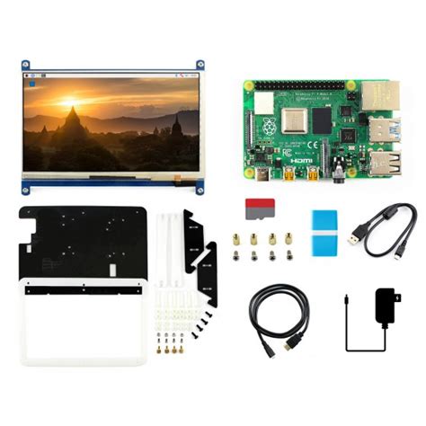 Raspberry Pi 4 Model B Display Kit 7inch Capacitive Touch LCD Micro