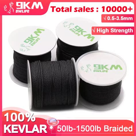 High Strength Kevlar Rope Braided Kevlar Kite Line Kevlar Fishing