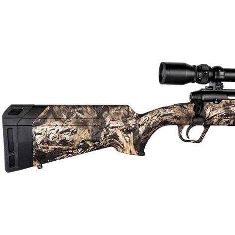 Savage Arms Axis Xp Camo With Weaver Scope Black Bolt Action Rifle 7mm 08 Remington Mossy