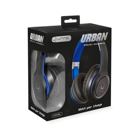 Audífono Inalámbrico Con Micrófono Azul Tekno Urban HS7410BL Unno