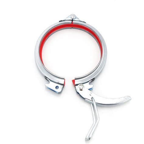 Hot Dipped Galvanized Steel Ducts Lever Locking Ring Clamps Duct Clamp And Galvanized Duct Clamp