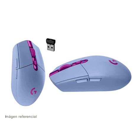 Mouse Gaming Logitech G G305 Lightspeed Wireless Lilac Real Plaza