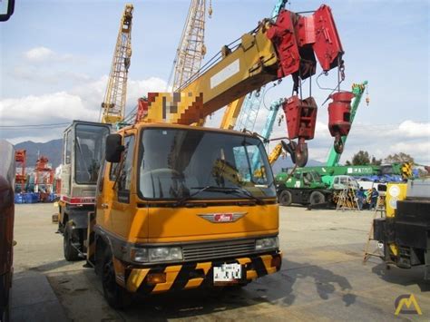 4 9 Ton Kato NK 70M V PJ Telescopic Boom Truck Crane For Sale Hoists