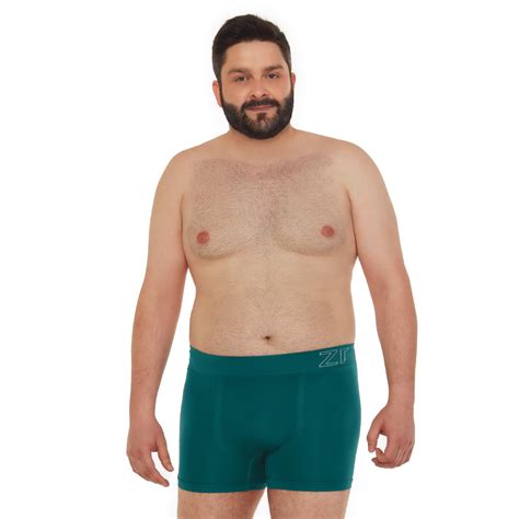 Cueca Boxer Plus Size Sem Costura Zee Rucci