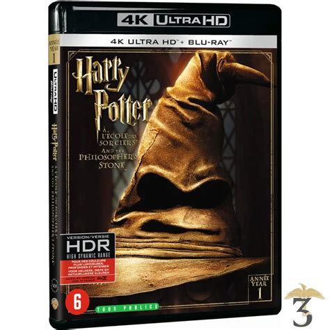 Harry Potter à L´école Des Sorciers Blu Ray 4k Les Trois Reliques