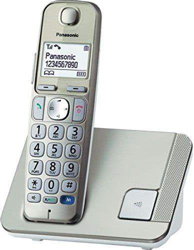 Panasonic KXTGE210 Corded Landline Phone Silver Price In India