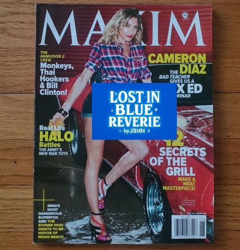 MAXIM MAGAZINE USA JULY Issue CAMERON DIAZ HOT OF COLLECTOR S