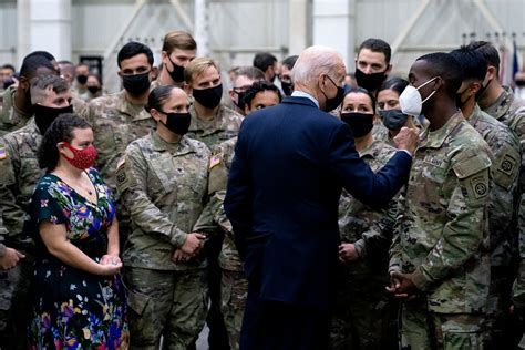 Biden Military Review Leaves Troops Where They Are For Now The New