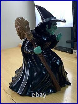 Warner Brothers Wicked Witch Wizard Of Oz Cookie Jar Rare Rare Warner