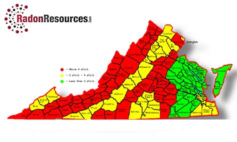 Virginia Radon Mitigation Testing And Levels Radonresources