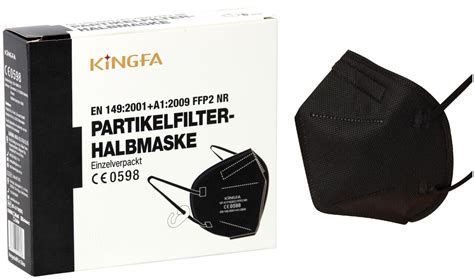 Kingfa Profi Ffp Nr Ce Schwarz L Stk Ab