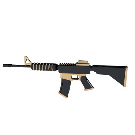 An Ar 15 Rifle On A Transparent Background 33218602 Png