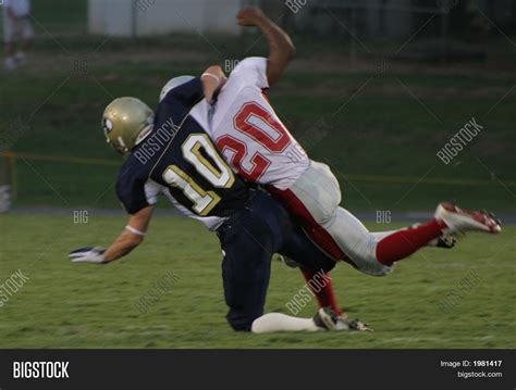 Football Tackle Image & Photo (Free Trial) | Bigstock