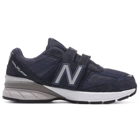 New Balance Kid's 990v5 Navy Hook & Loop | Laurie's Shoes