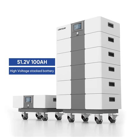 High Voltage Stackable Battery 51 2v 100ah 5kwh 10kwh 15kwh 20kwh 25kwh 30kwh For Smart String